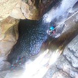 Canyoning dans les gorges du Tapoul (Cévennes)