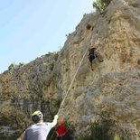 Climbing and acro-yoga course in the Baronnies
