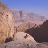 Stage d'escalade traditionnelle dans le Wadi Rum