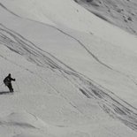 AINEVA training: Following ski touring track (Aosta valley)