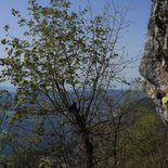 Overcoming the fear of falling when climbing (Annecy)