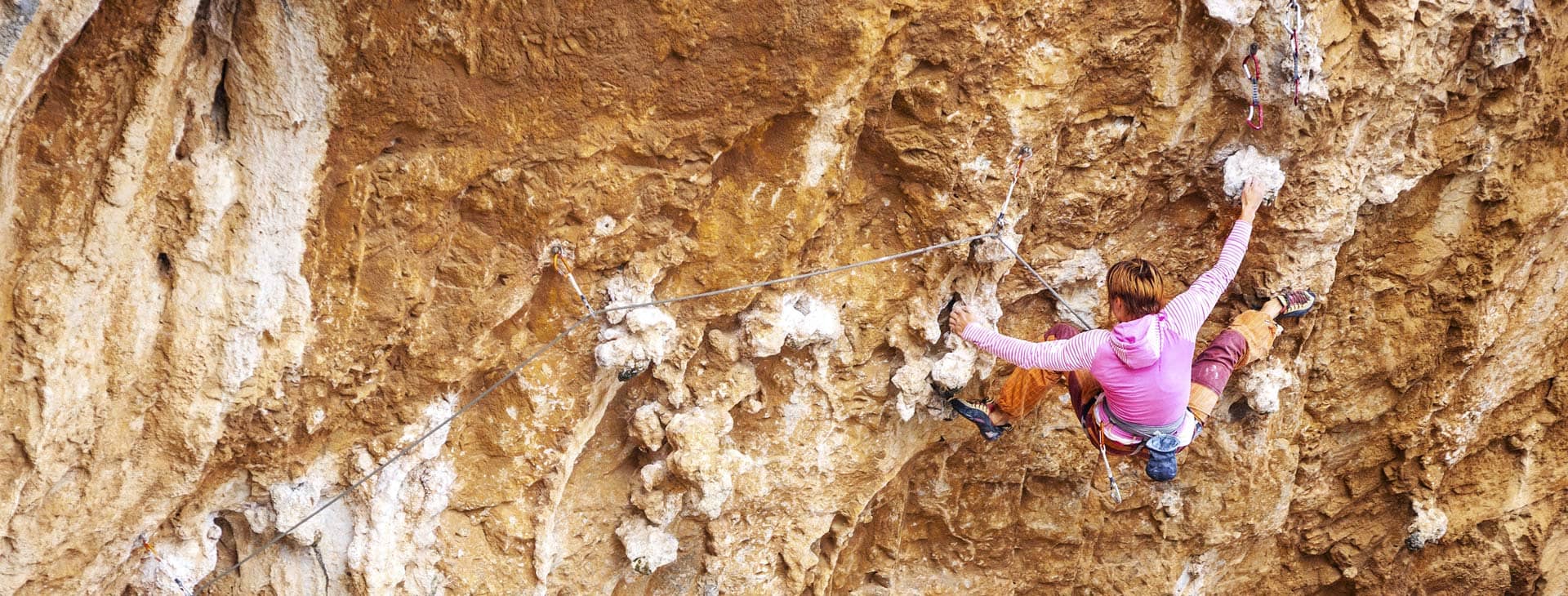 Rock climbing