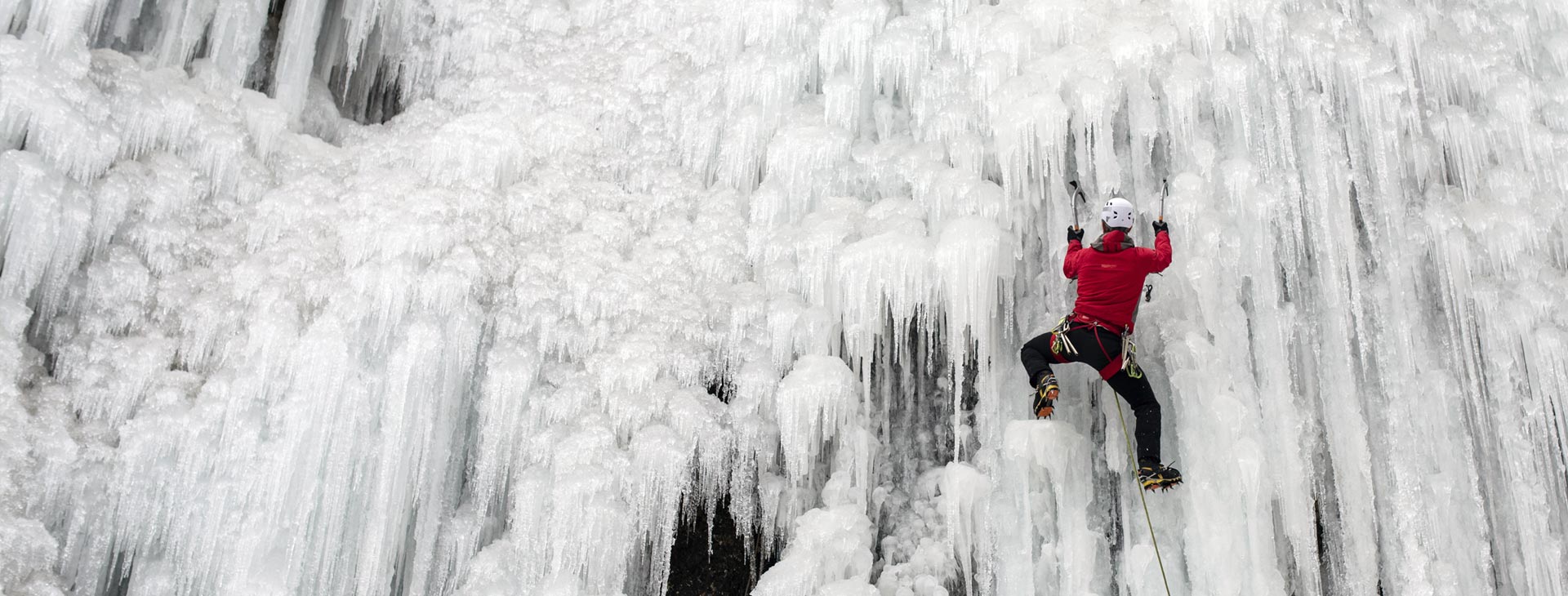 Ice climbing