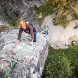 Grenoble via ferrata "Les prises de la Bastille" (Isère)