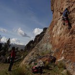 Climbing and archaeological hike in Peñas