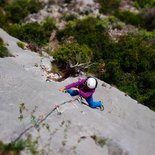 "Discovery" multi pitch climbing route (Savoie Mont Blanc)