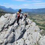 Climbing and via ferrata course for teens (Perpignan)