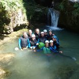 Ecouges canyon : lower part (Vercors)