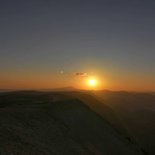 Sunset hike on the Lure mountain (North Luberon)