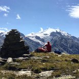 Hiking day around Chamonix (haute-Savoie)