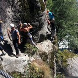 Via ferrata des gorges d'Ailefroide (Pelvoux)