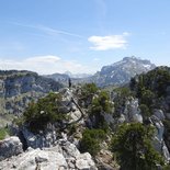 Traversée alpine des Dents de Lanfon (Haute-Savoie)