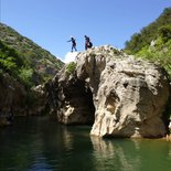 Canyoning in the "Gorges du Diable" (Saint-Guilhem-le-Désert)