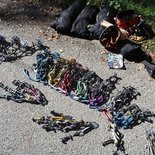 Traditional climbing course in Cadarese (Piedmont)