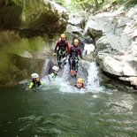 Canyon des toboggans de Balme (Magland)