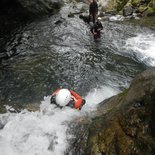 Sport canyon of the Neste d'Oô (Haute-Garonne)