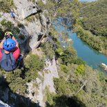 Via ferrata des Gorges du Gardon à Collias (Gard)