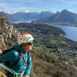 Grande voie d'escalade (Pays de Savoie)