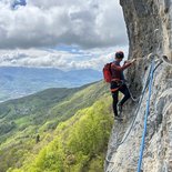 P'tchi via ferrata (Bauges, Savoie)