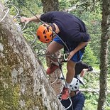 Capucin via ferrata in Mont-Dore (Puy-de-Dôme)