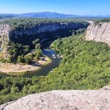 Escalade en Falaise en Ardèche