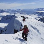 Ski touring and sailing in Finmark (Norway's Lapland)