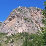 Initiation to multi pitch route climbing (Hautes-Alpes)