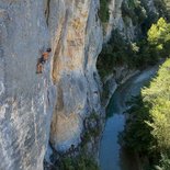 Escalade : passer de la salle à l'extérieur (Millau)