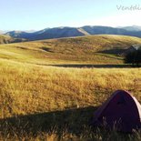 Hiking and bivouac stay on the wolves' tracks