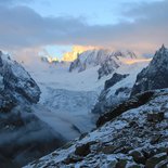 Looking for crystals in the Mont-Blanc massif