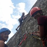 Grande voie d'escalade : initiation & perfectionnement (Pyrénées)