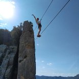 Via ferrata de Buis-les-Baronnies : la Tihousso