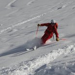 Ski touring in Sulens (Aravis, Haute-Savoie)