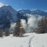 Ski de randonnée dans les Hautes-Alpes