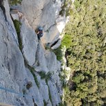 Escalade en Grande Voie Facile en Ardèche