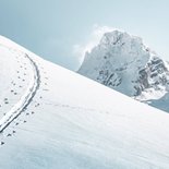 Ski touring in the Bornes and Aravis mountains