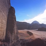 Trad climbing course in the Wadi Rum