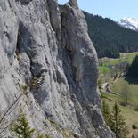 Climbing session for groups in the Vercors