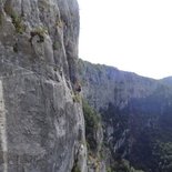 Via ferrata « La Grotte à Carret » (Bauges, Savoie)