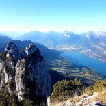 Traversée intégrale des Dents de Lanfon (Haute-Savoie)