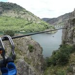 Via ferrata du lac de Villefort (Lozère)