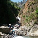 Artigue canyon (Auzat, Ariège)