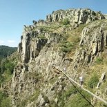 Malzieu-Ville via ferrata (Lozère)