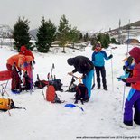 ANENA training: avalanche rescue (Maurienne, Savoie)