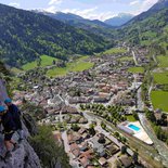 Roche à l'Agathe via ferrata in Thônes (Haute-Savoie)