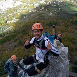 Buis-les-Baronnies via ferrata: Testouriasso & Roumpo Quieu