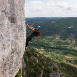 Liaucous via ferrata (Tarn gorges, Aveyron)