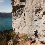 Rock climbing and yoga in Annecy (Haute-Savoie)