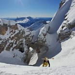 Ski-alpinisme: les chourums du Dévoluy (Hautes-Alpes)