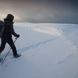 Snowshoeing New Year's Eve in the Vercors Highlands